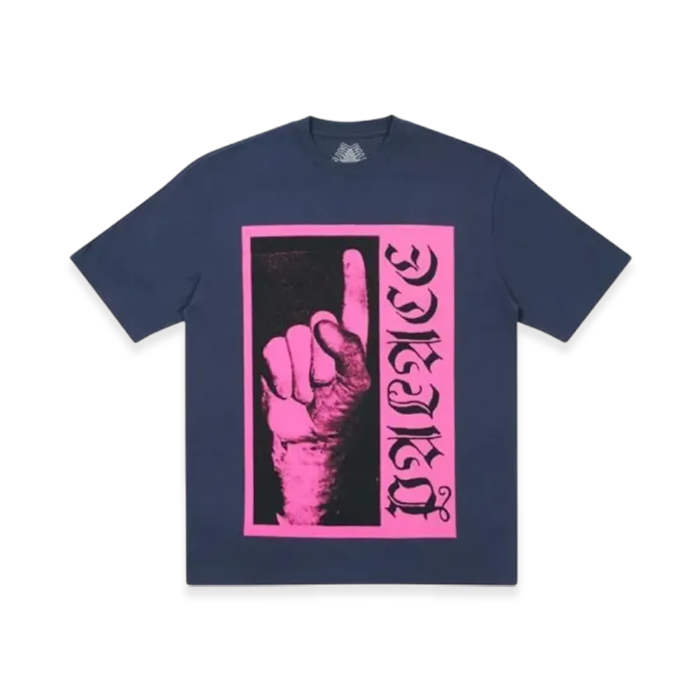 PALACE Ancient Finger T-Shirt "Navy"