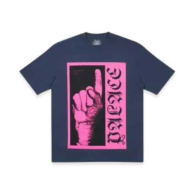 PALACE Ancient Finger T-Shirt "Navy"