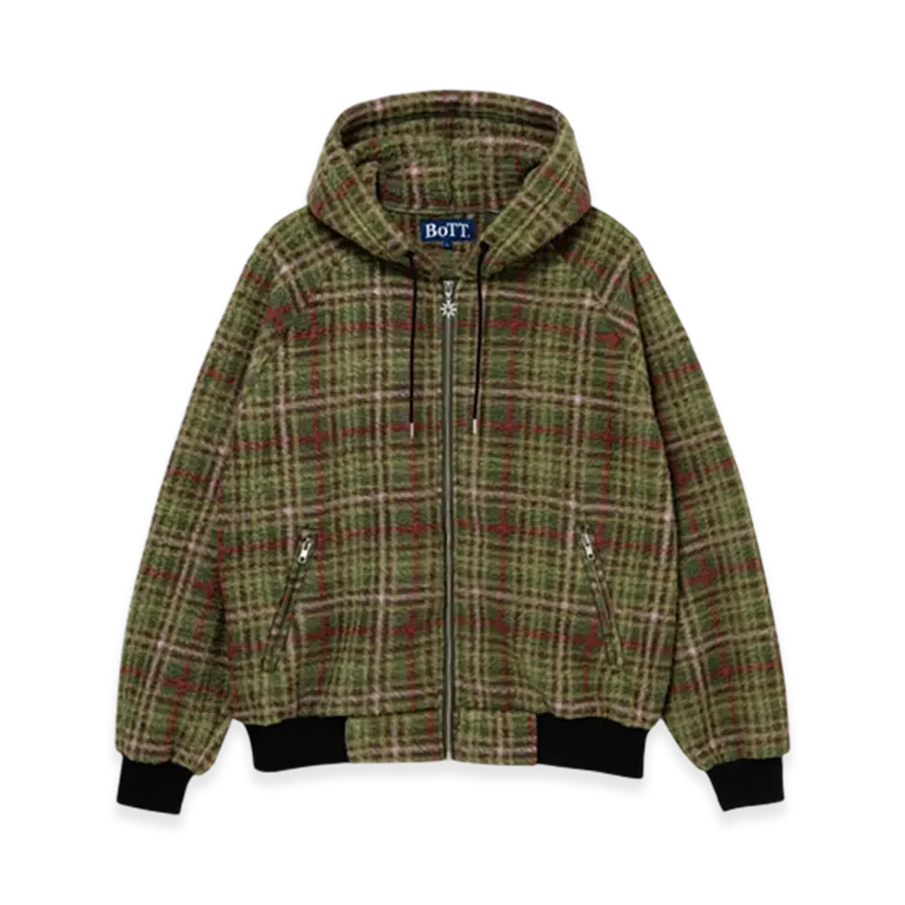 BoTT Fleece Zip Hoodie "Green"