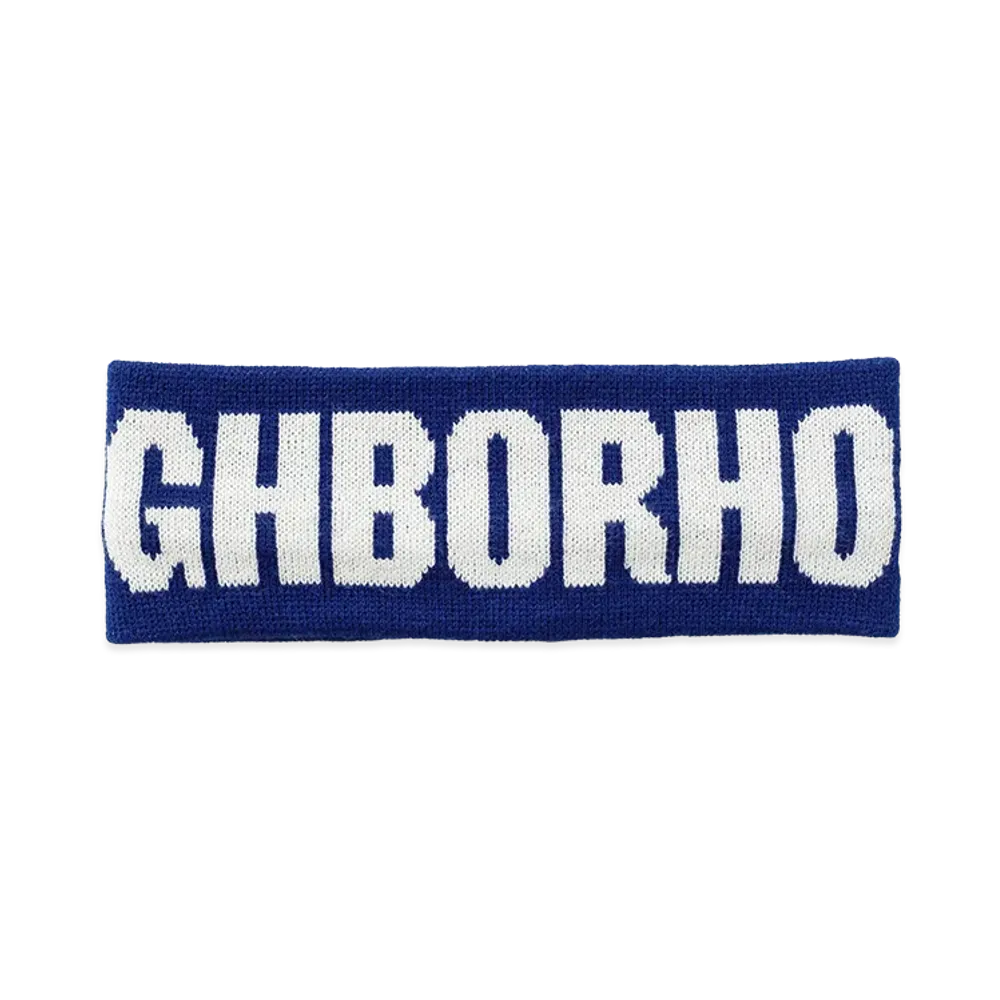 NEIGHBORHOOD Logo Hair Band "Blue"
