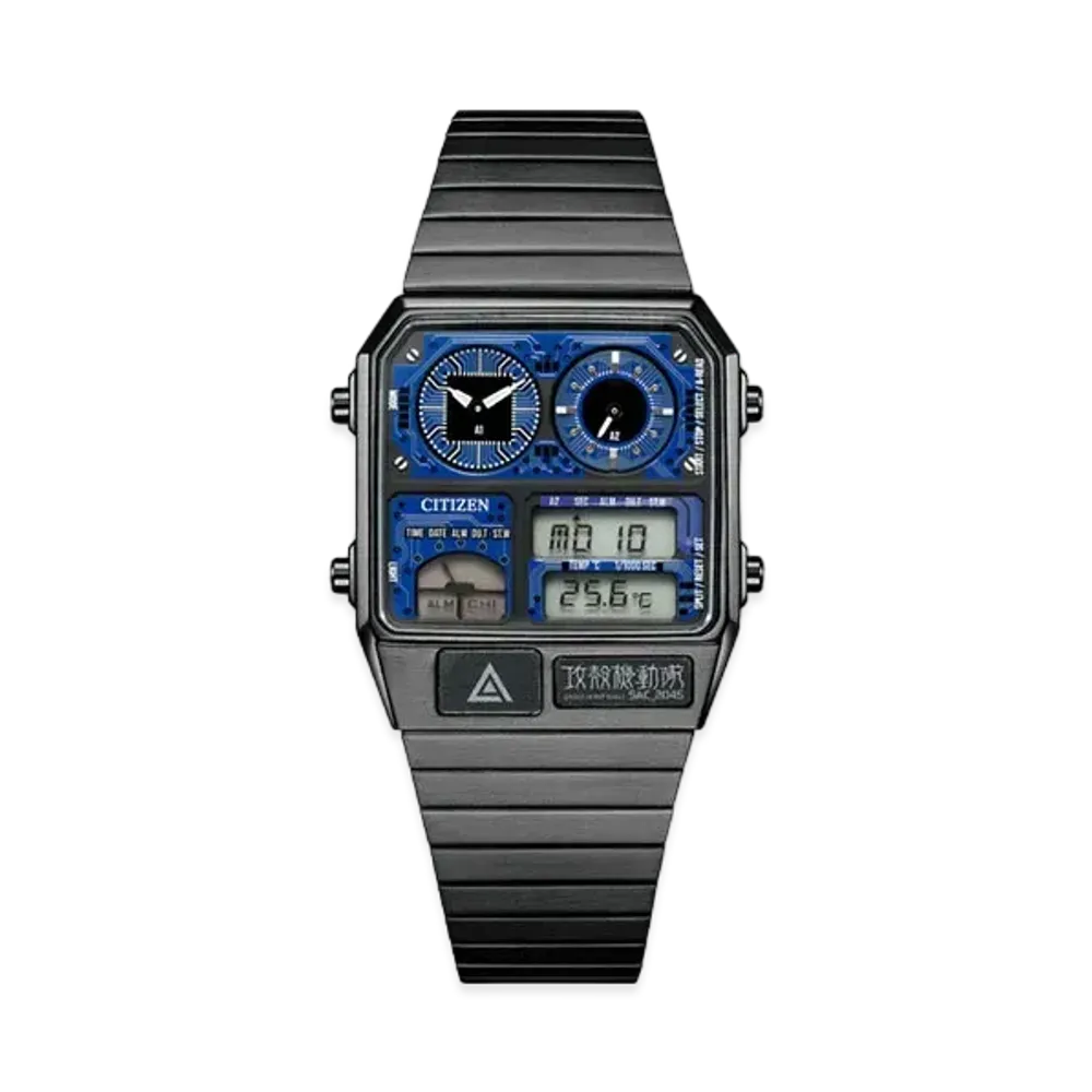 CITIZEN Collection Ghost in the Shell: SAC_2045 x Ana-Digi Temp Built to Order Limited Collaboration Model JG2155-61L
