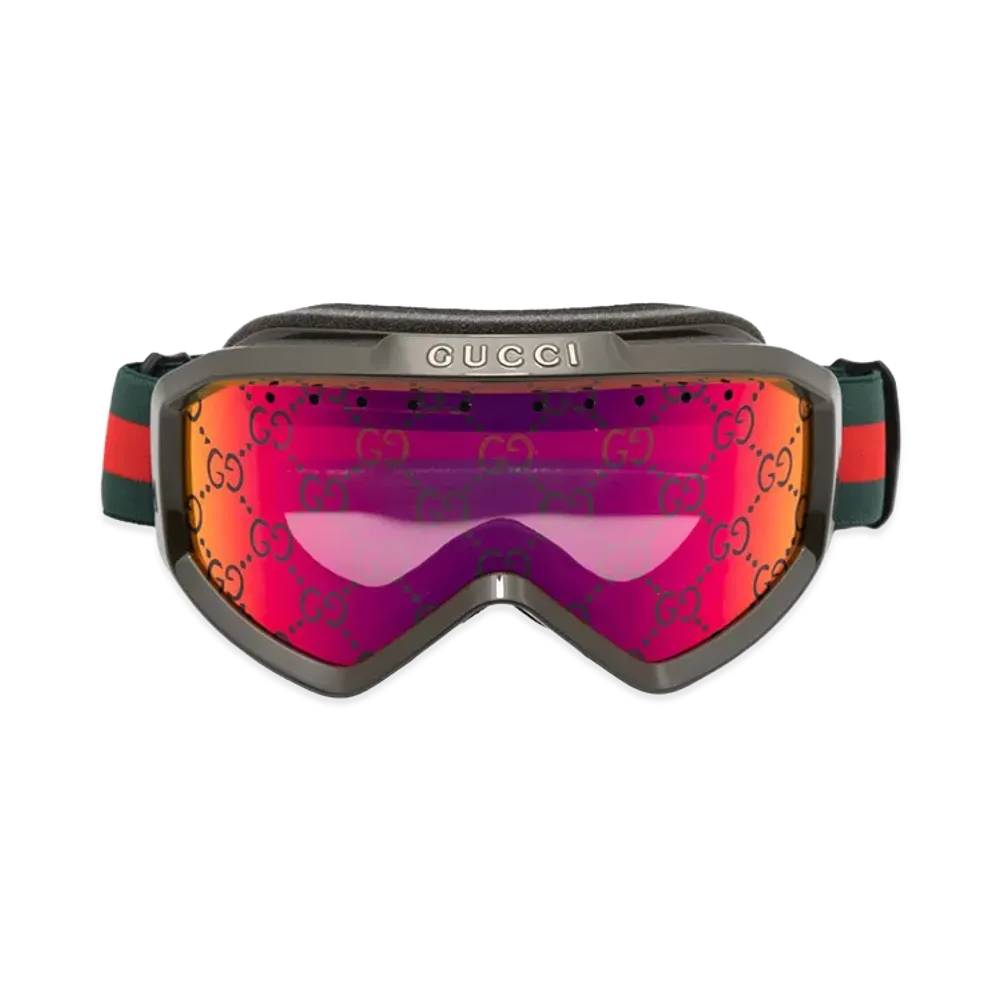 GUCCI Women's Snow Goggles "Green"