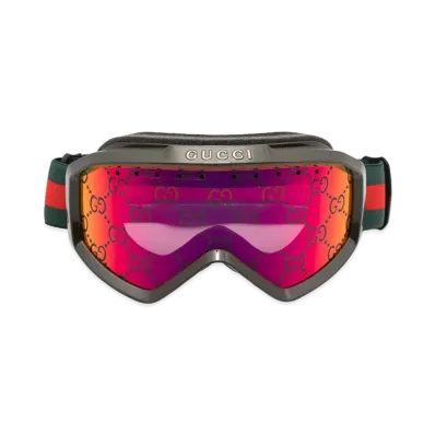 GUCCI Women's Snow Goggles "Green"