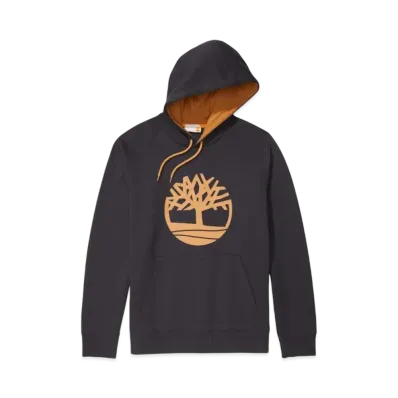 Timberland Men's Oyster River Tree Logo Hooded "Black"