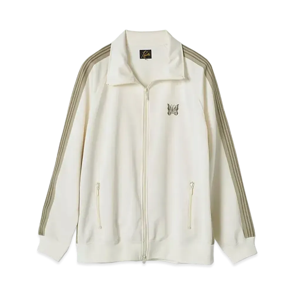 Needles STUDIOUS Track Jacket - Poly Smooth "Beige"