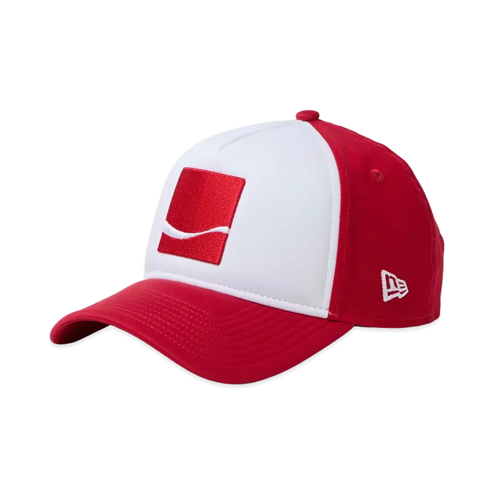 NEW ERA x Coca-Cola 9Forty A-Frame "White/Scarlet"