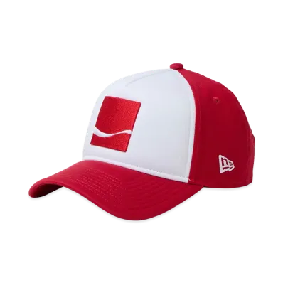 NEW ERA x Coca-Cola 9Forty A-Frame "White/Scarlet"