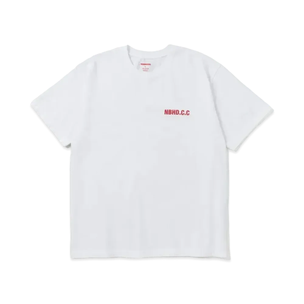 NEIGHBORHOOD NH . Tee SS-6 "White"