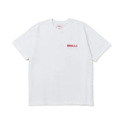 NEIGHBORHOOD NH . Tee SS-6 "White"