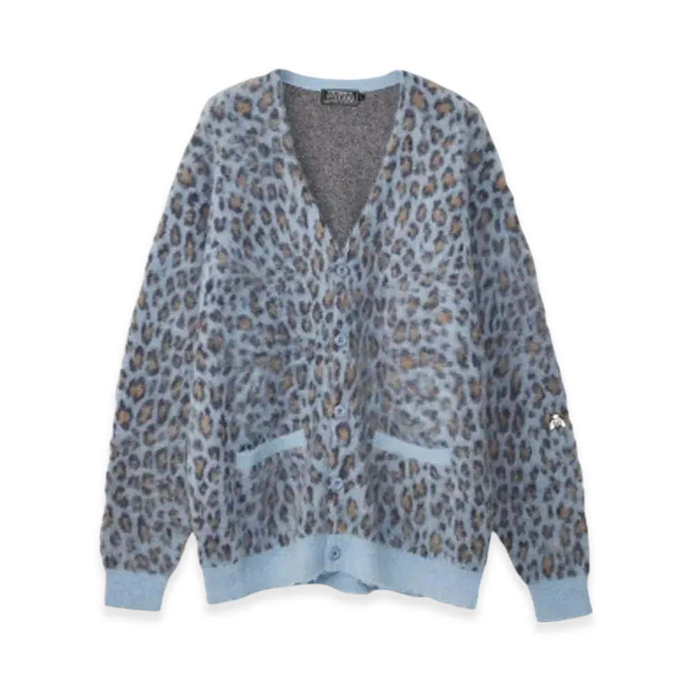 HYSTERIC GLAMOUR Brushed Cardigan "Blue"