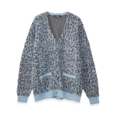 HYSTERIC GLAMOUR Brushed Cardigan "Blue"