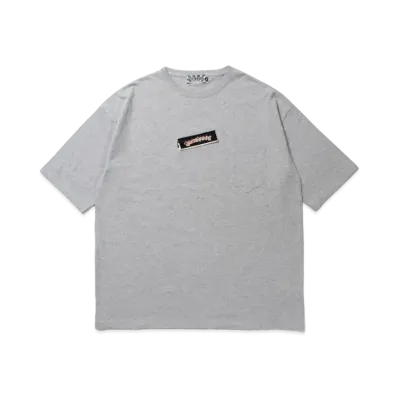 APHRODITEGANG Aoi Industry x Budspool Rolling Paper Pocket T-Shirt "Grey"