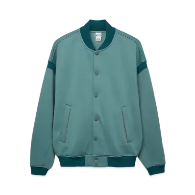 Asics Knit Varsity Jacket "Celadon"