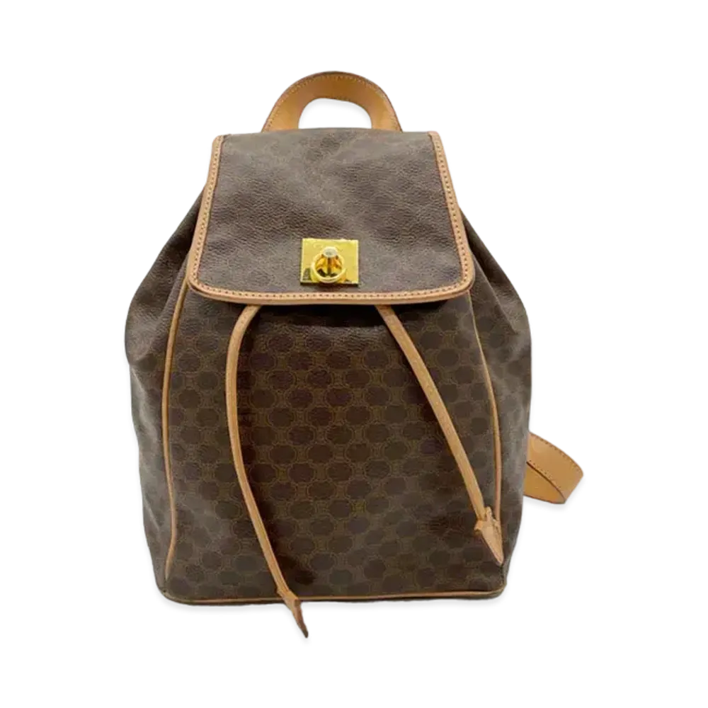CELINE Macadam Backpack "Brown"