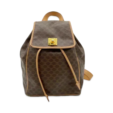 CELINE Macadam Backpack "Brown"