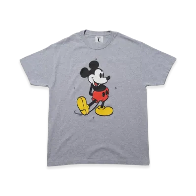 Weber x Disney Collection Mickey Mouse / Proof Printing Tee "Gray"