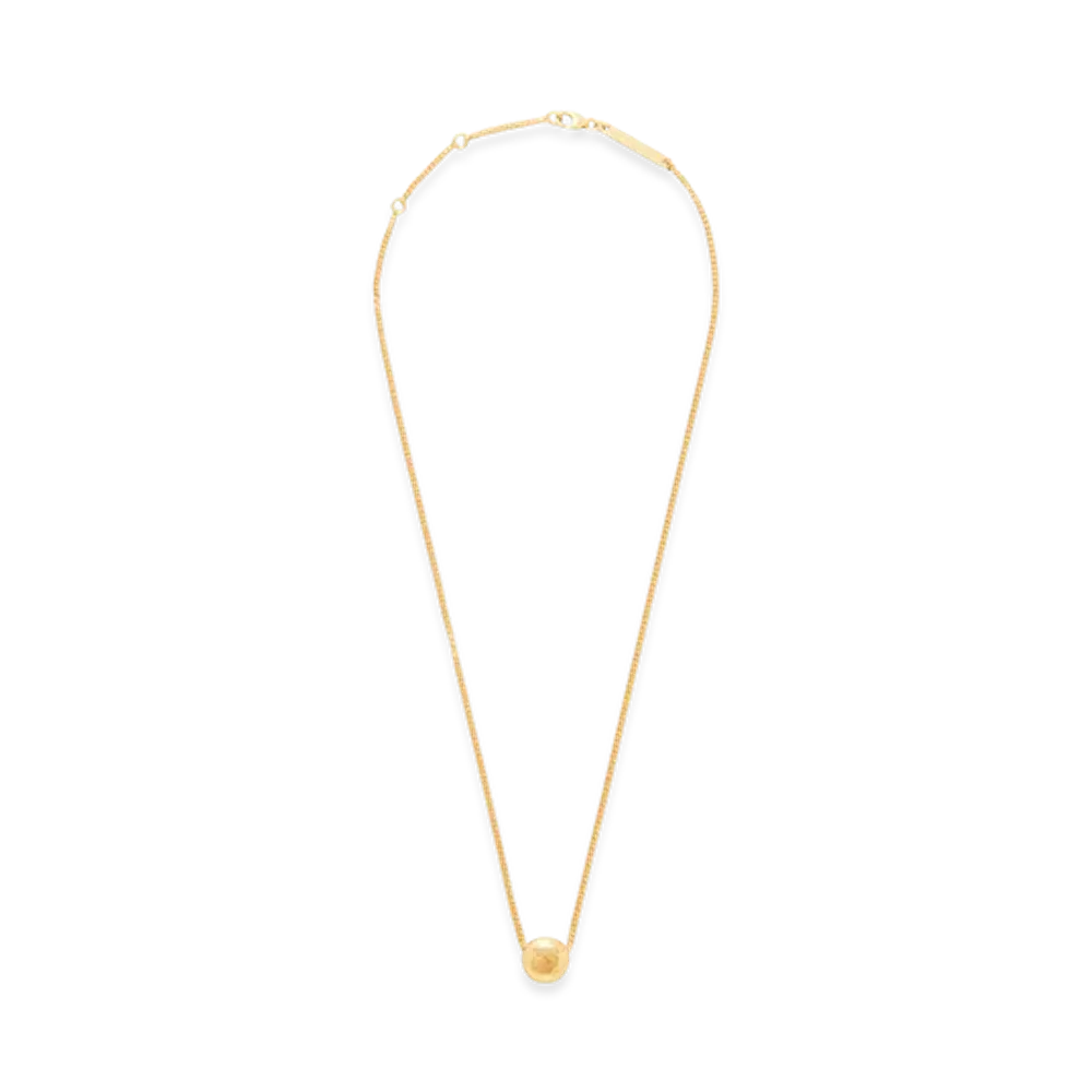 LOEWE Pebble Necklace "Gold"