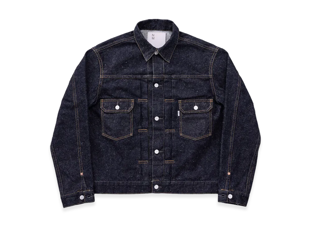 New Manual #006 2ND T-Back Jacket One-Washed "Indigo"