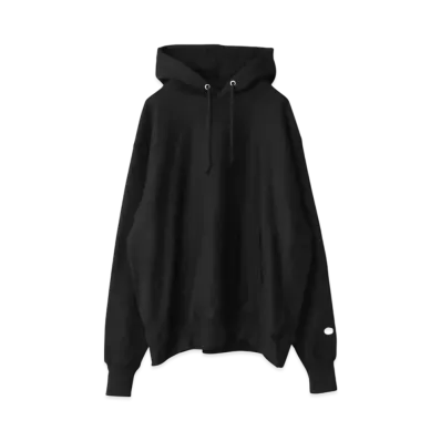 Champion Reverse Weave Pullover Sweatshirt Hoodie "Black"