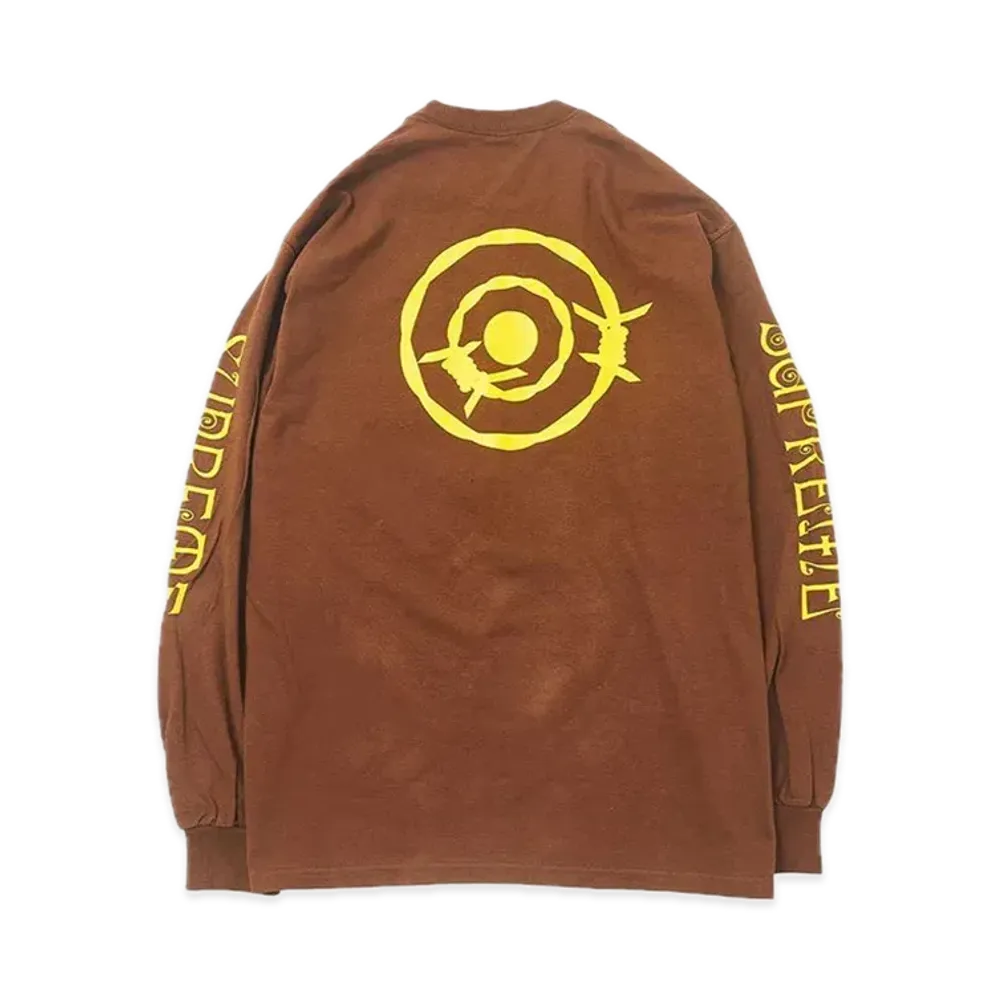 Supreme x SOUTH2 WEST8 L/S Pocket Tee "Brown"