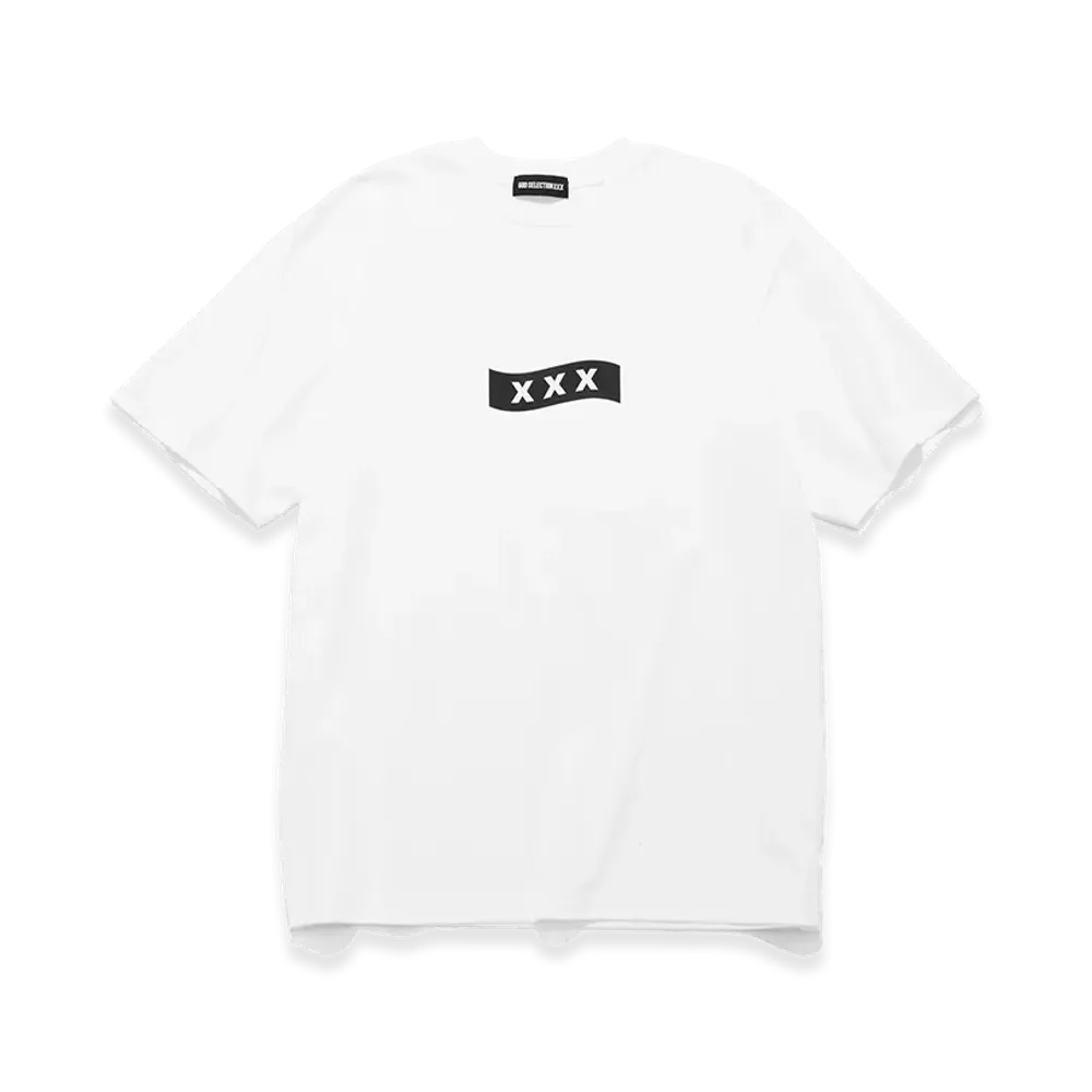 GOD SELECTION XXX Box Logo Tee GX-S26-ST-12 "White"