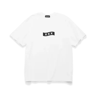 GOD SELECTION XXX Box Logo Tee GX-S26-ST-12 "White"