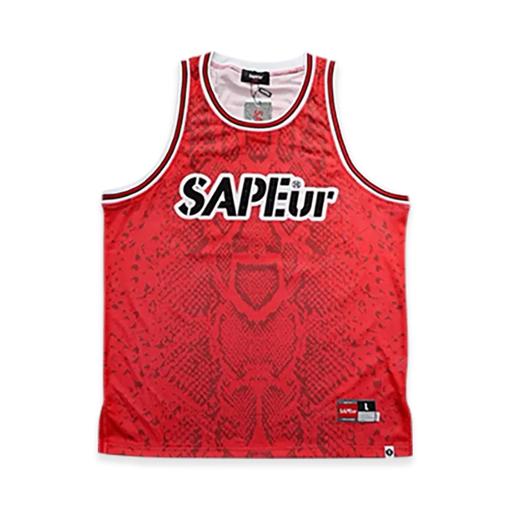 SAPEur Authentic Tank Tank Top "Red"
