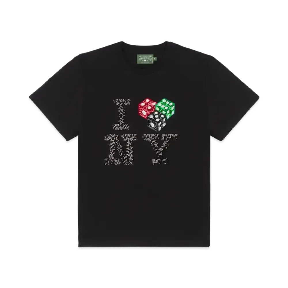 DENIM TEARS Cee-Lo NY Tee "Black"