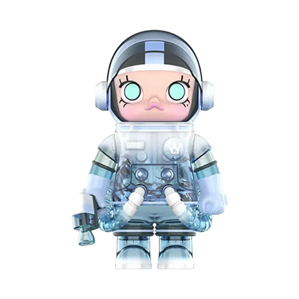 POP MART "MEGA COLLECTIONS" 400% SPACE MOLLY Glacier