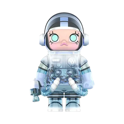 POP MART "MEGA COLLECTIONS" 400% SPACE MOLLY Glacier