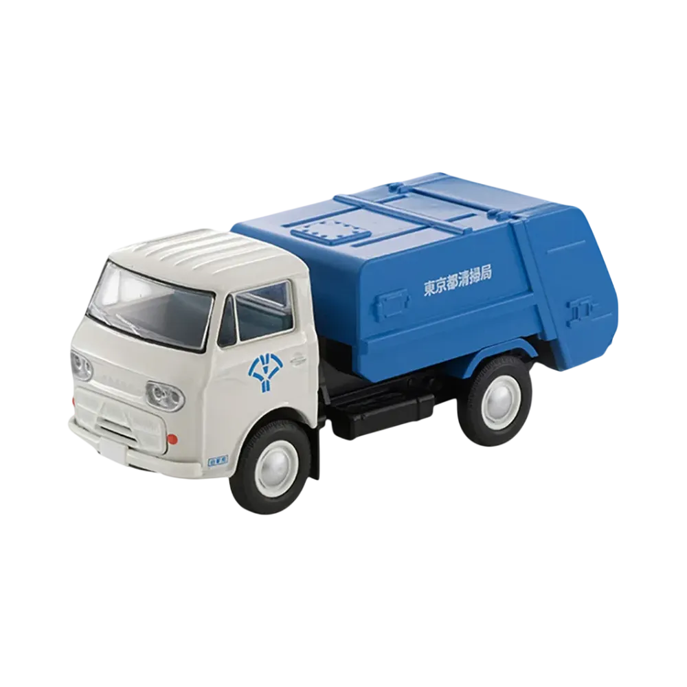 TOMYTEC "TOMICA LIMITED VINTAGE" 1/64 LV-186a Mazda E2000 Cleaning Truck (White/Blue)