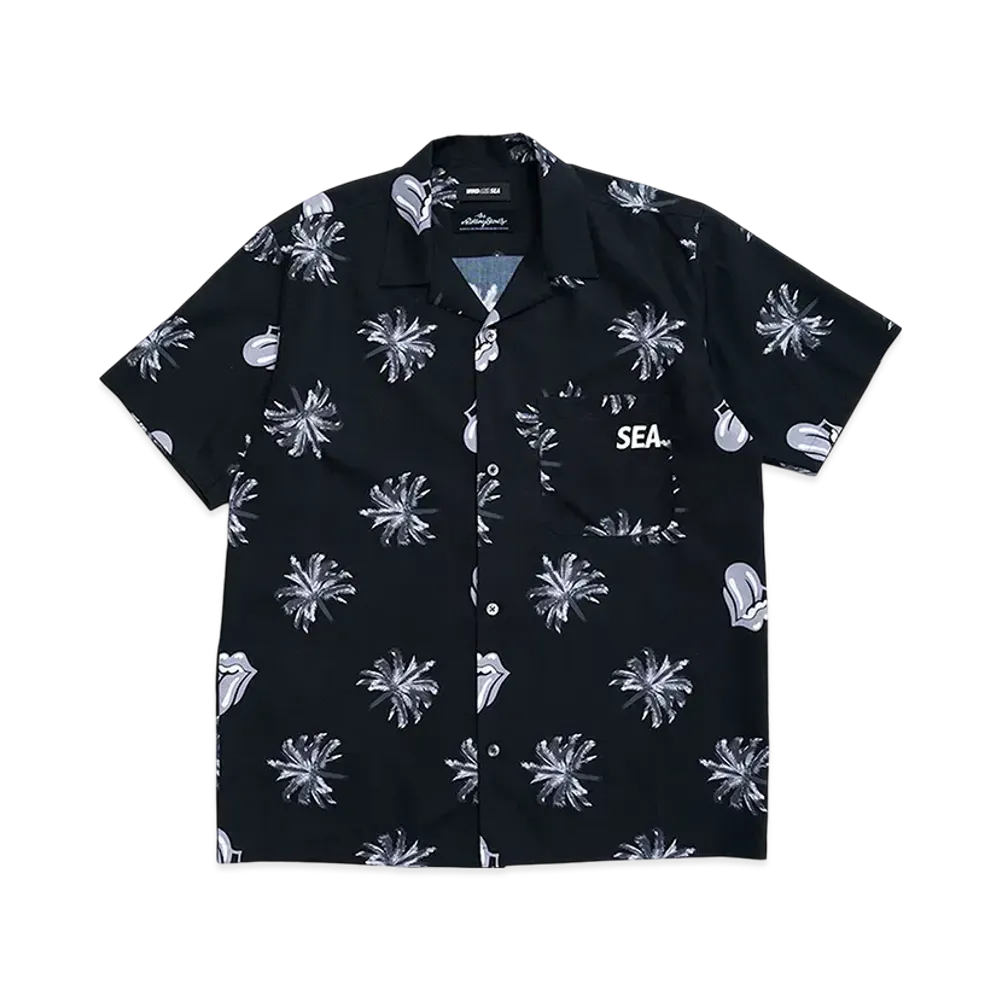 WIND AND SEA x The Rolling Stones S/S Shirt "Black"