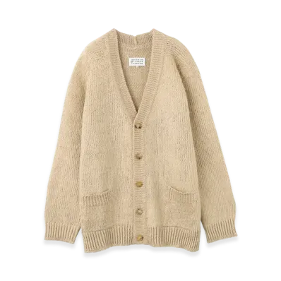 Maison Margiela Knit Cardigan "Beige"