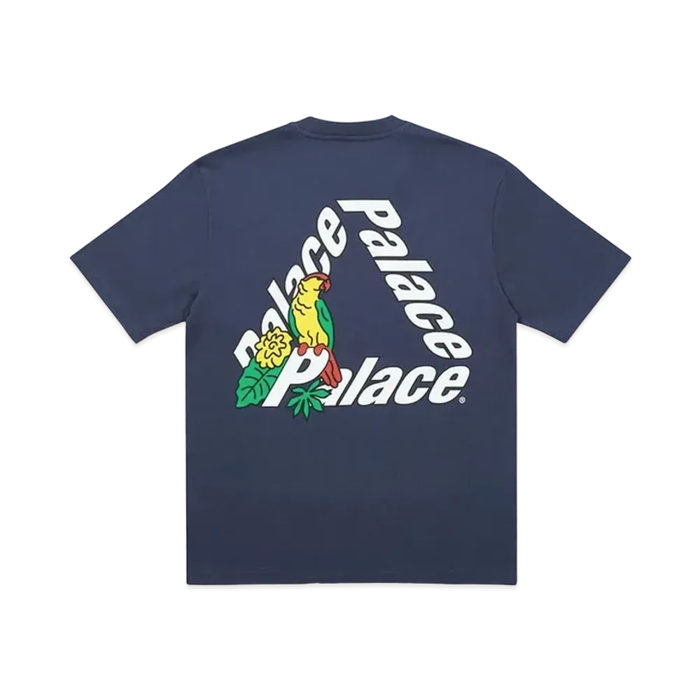PALACE Parrot Palace-3 T-Shirt "Navy"