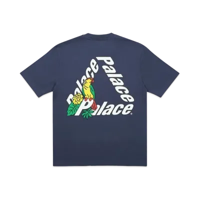 PALACE Parrot Palace-3 T-Shirt "Navy"
