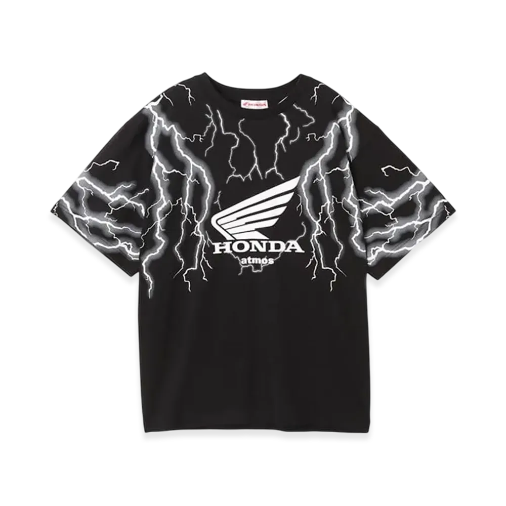 atmos x HONDA Thunder T-shirt "Black"