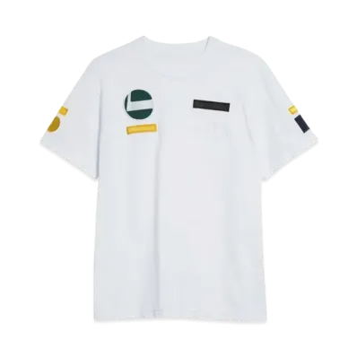 sacai x Mercedes AMG Patch Cotton T-Shirt "White"