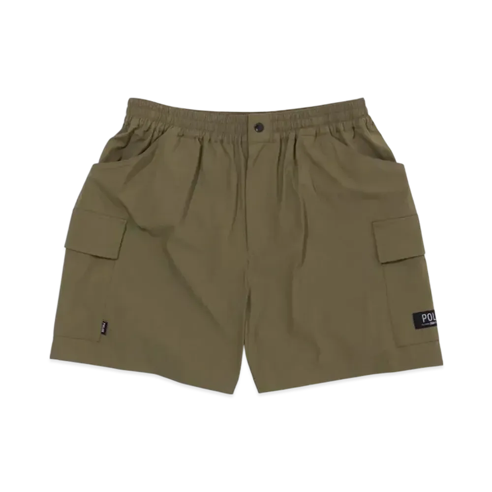 POLeR Stretch 2Way Hybrid Cargo Shorts "Olive"