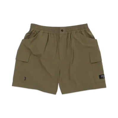 POLeR Stretch 2Way Hybrid Cargo Shorts "Olive"