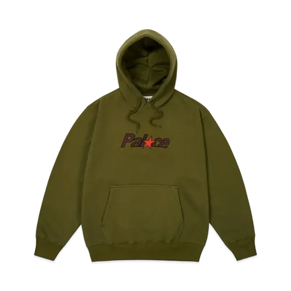 PALACE Star Hood "The Deep Green"
