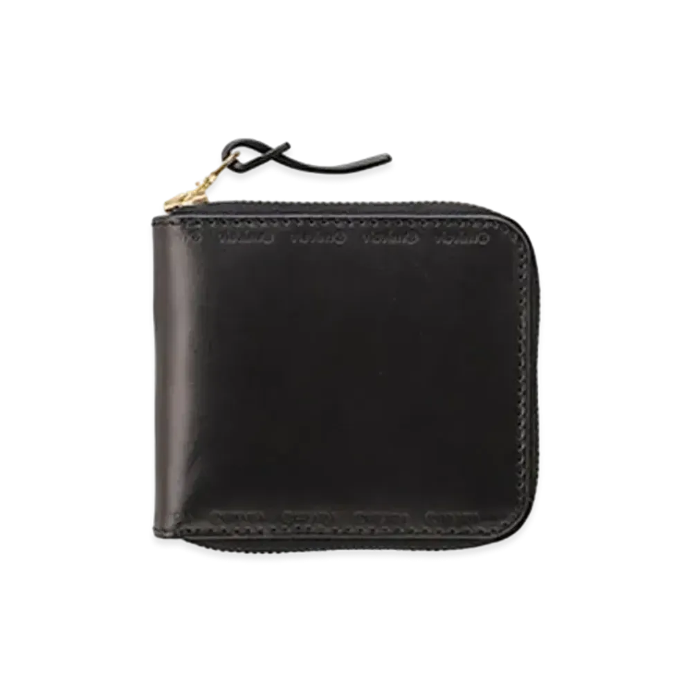 visvim LEATHER BI-FOLD "Black"