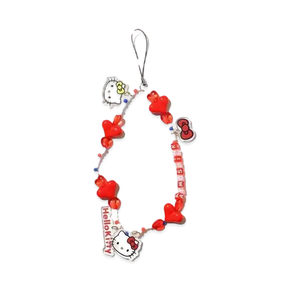atmos pink x Sanrio characters Phone Charm "Red"