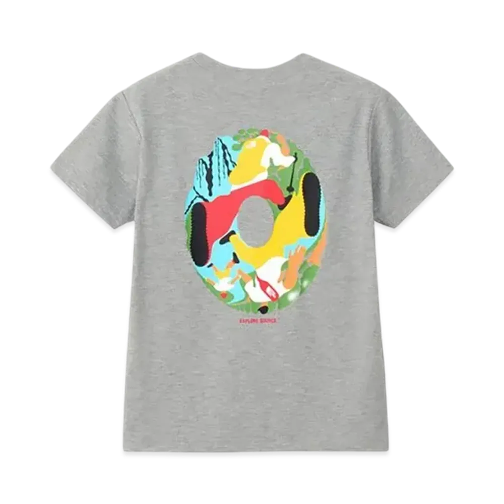 The North Face Kids Short Sleeve ES Circulation Tee "Mix Gray"