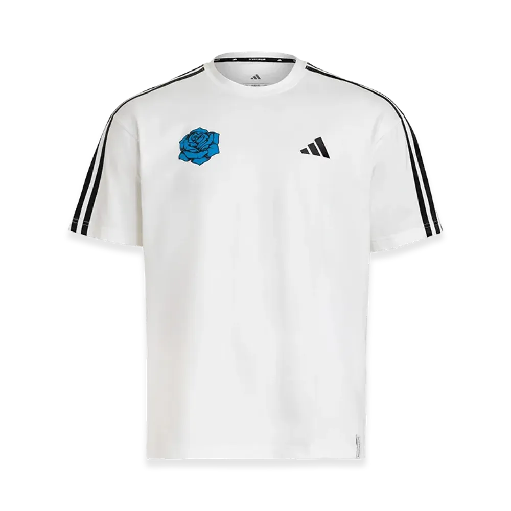 adidas x Ado Three Stripes Short Sleeve T-Shirt "White"