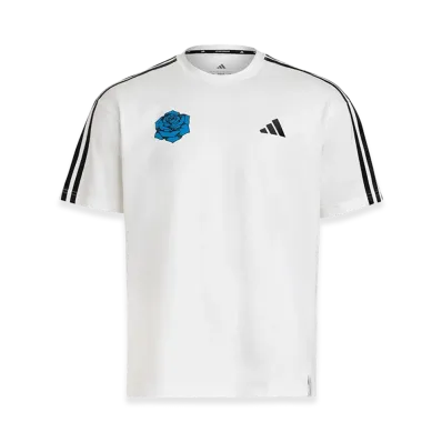 adidas x Ado Three Stripes Short Sleeve T-Shirt "White"