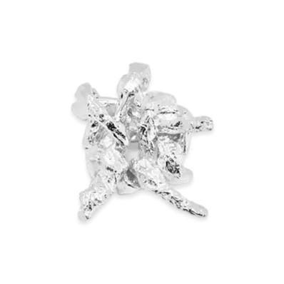 LOEWE x Lynda Benglis Tarantella Brooch in Sterling Silver "Silver"