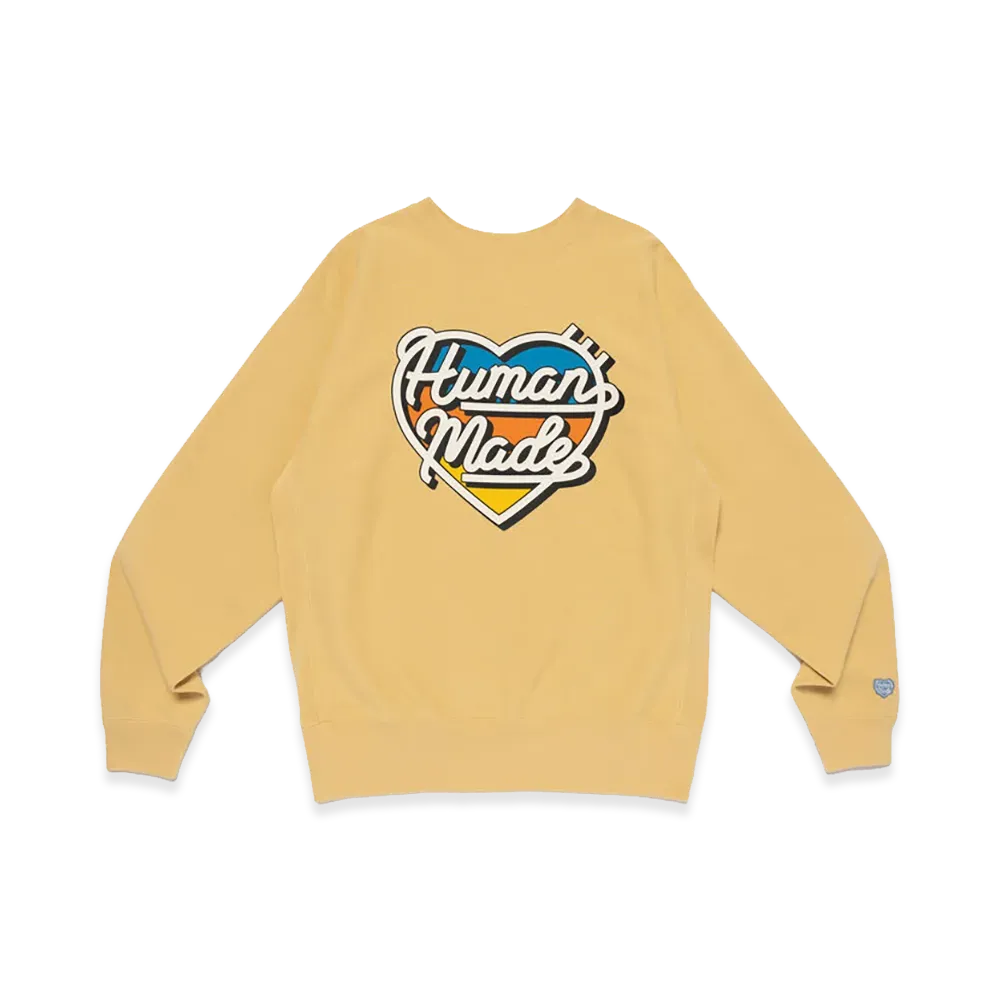 HUMAN MADE Heavyweight Sweatshirt "Yellow"