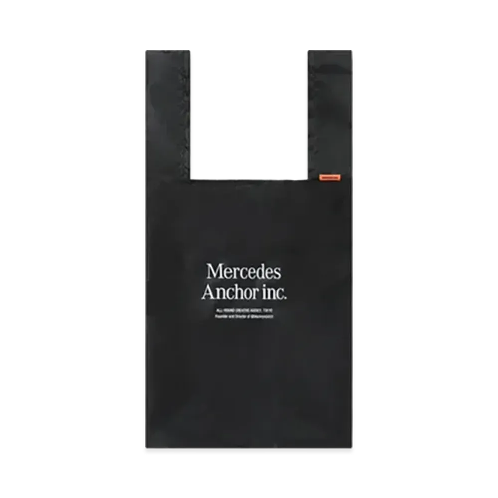 Mercedes Anchor inc. Ripstop Pocketable Bag "Black"