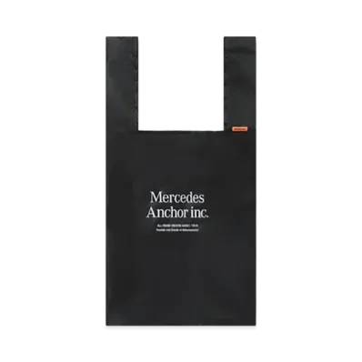 Mercedes Anchor inc. Ripstop Pocketable Bag "Black"