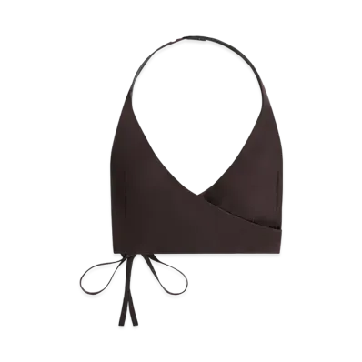 Kith Women Shir Crest Satin Wrap Vest "Incognito"